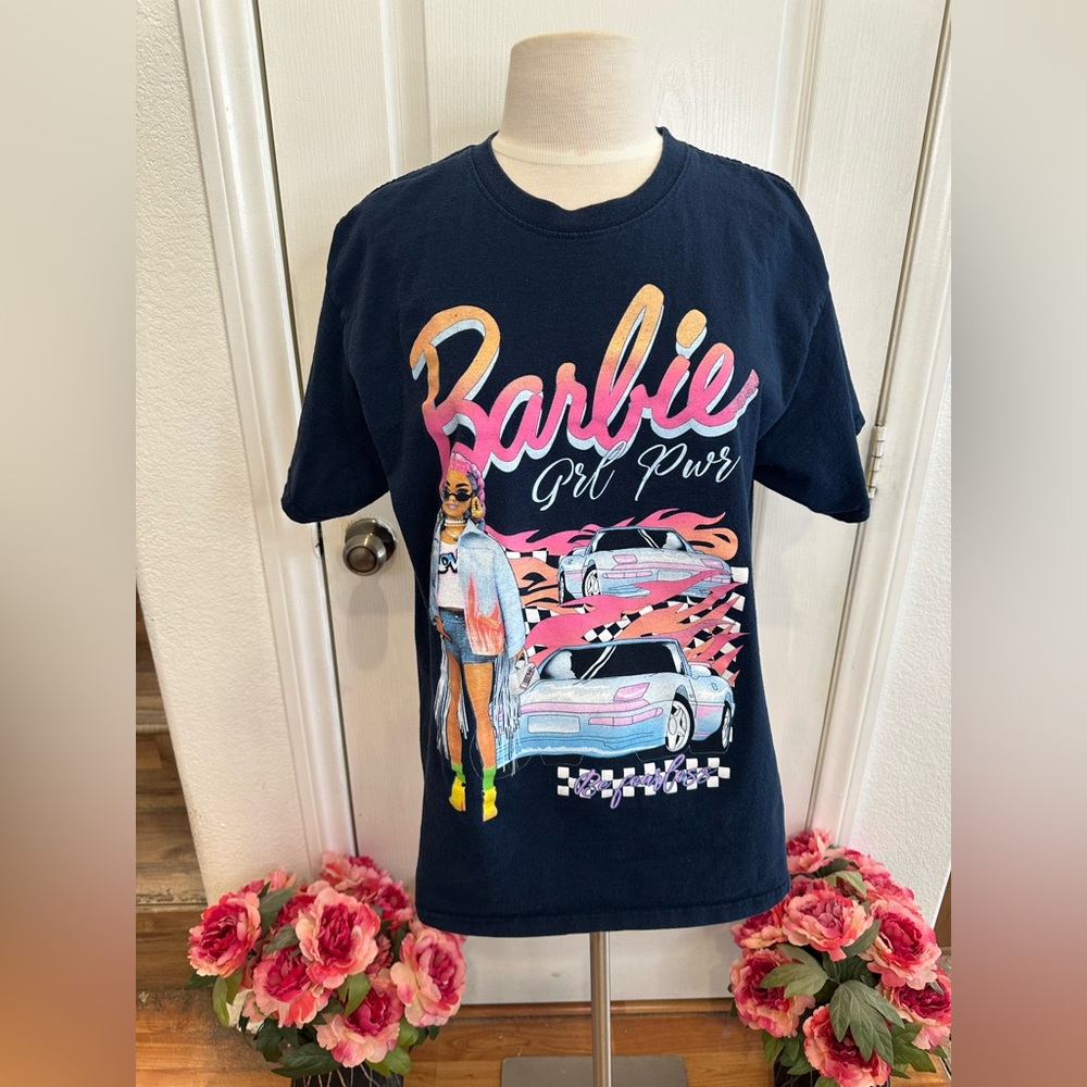 Barbie Grl Prw Navy Blue T-Shirt